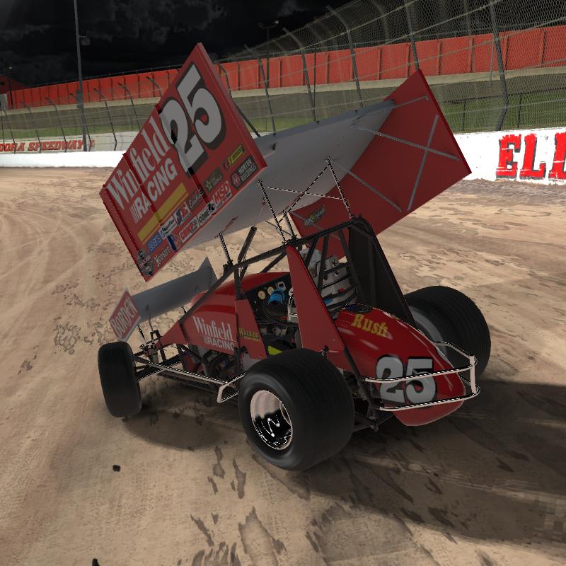 Preview of Garry Rush Winfield Racing 1980s by Matt D Hill