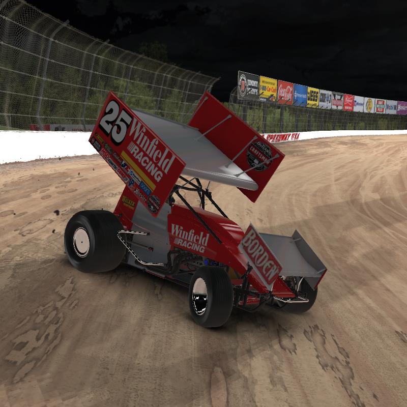 Preview of Garry Rush Winfield Racing 1980s by Matt D Hill