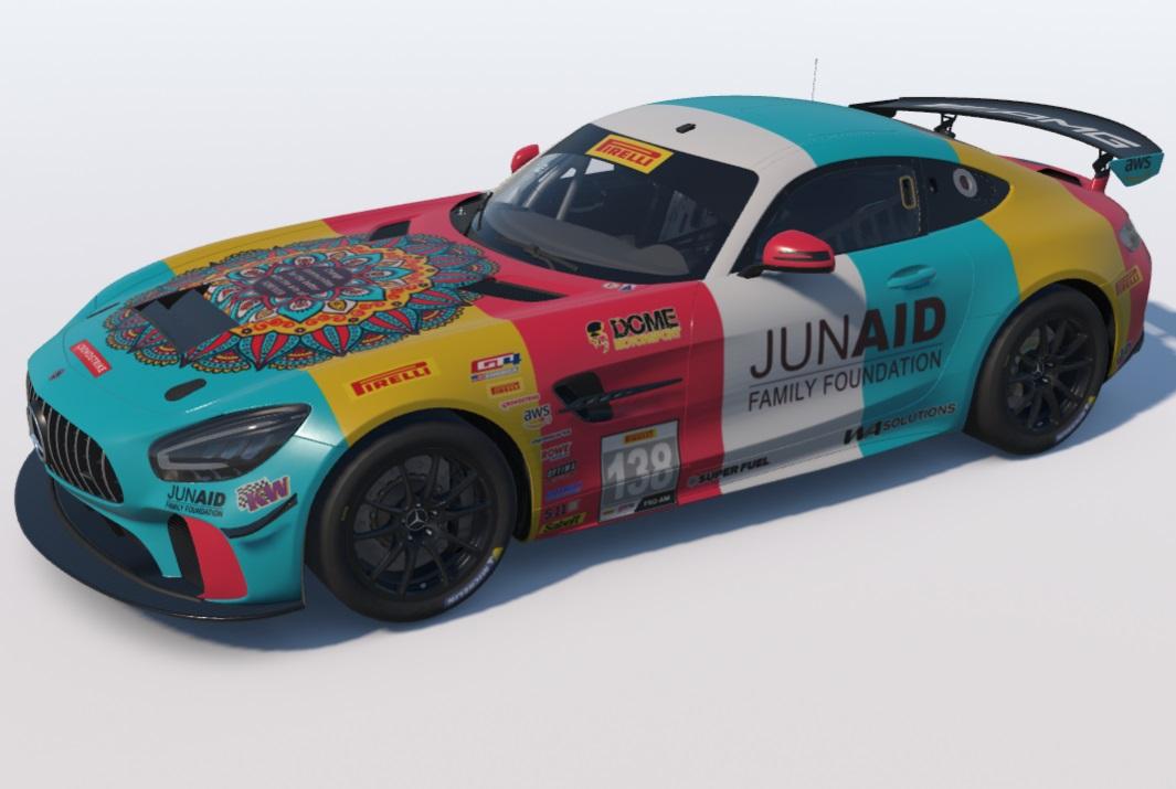 Preview of #37 Dome Motorsport Mercedes AMG GT4 2025 Pirelli GT4 America by Zack W Gould