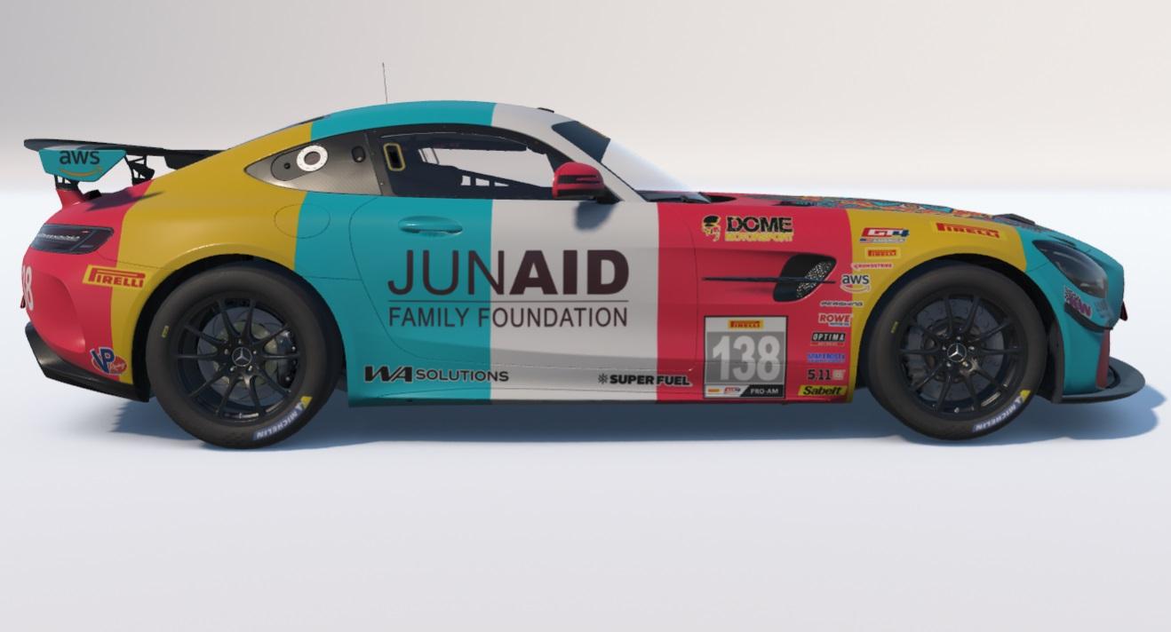 Preview of #37 Dome Motorsport Mercedes AMG GT4 2025 Pirelli GT4 America by Zack W Gould