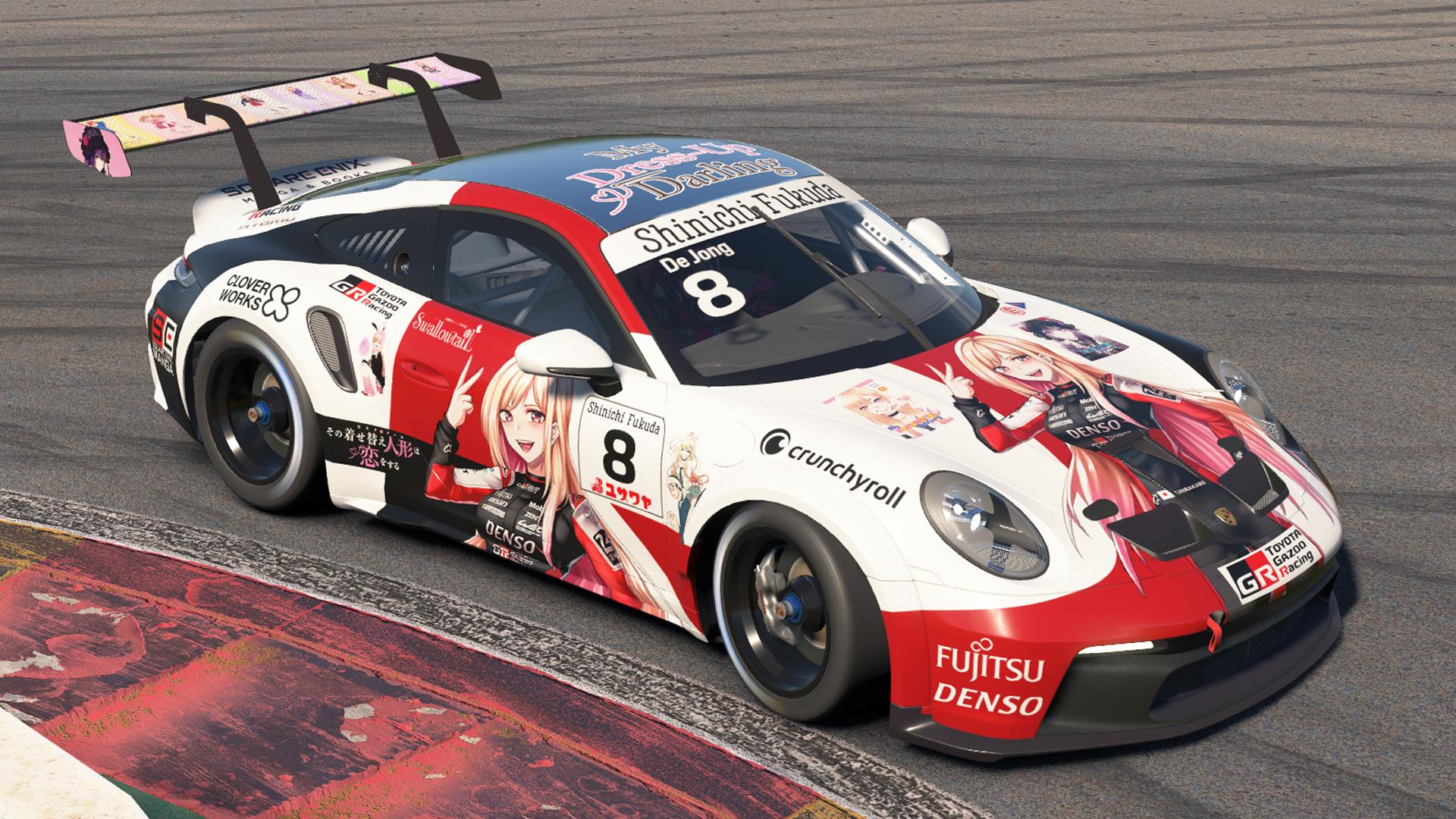 Preview of Marin Kitagawa GR Porsche 911 GT3 Cup (992) by Jasper De Jong
