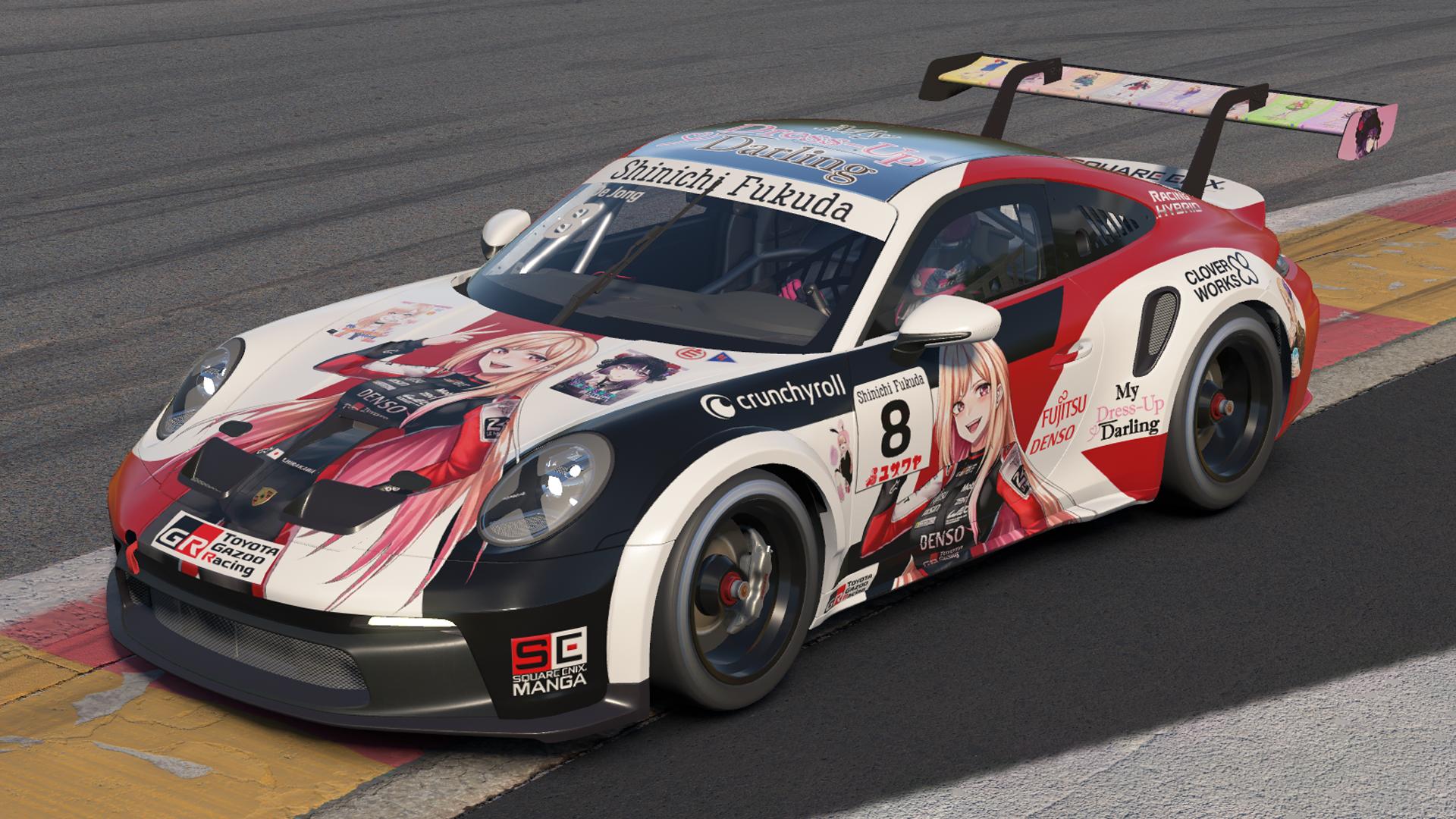 Preview of Marin Kitagawa GR Porsche 911 GT3 Cup (992) by Jasper De Jong