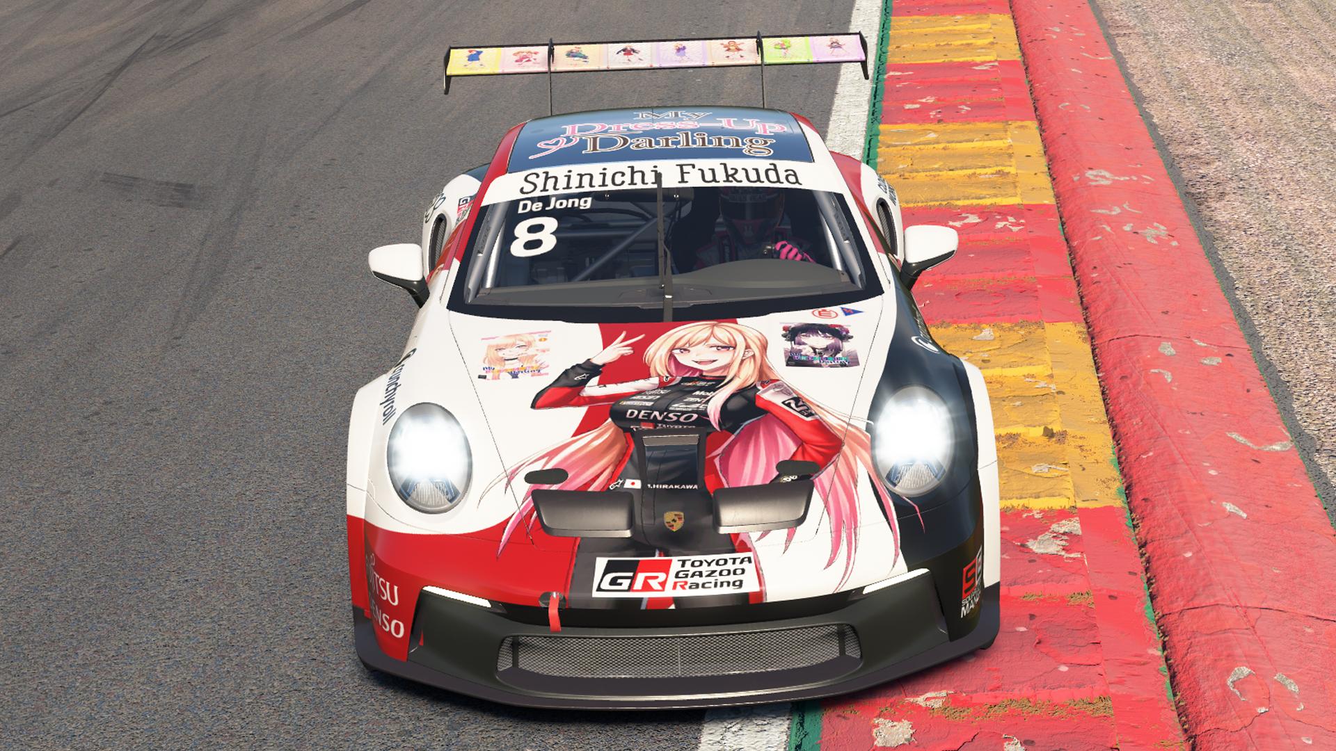 Preview of Marin Kitagawa GR Porsche 911 GT3 Cup (992) by Jasper De Jong