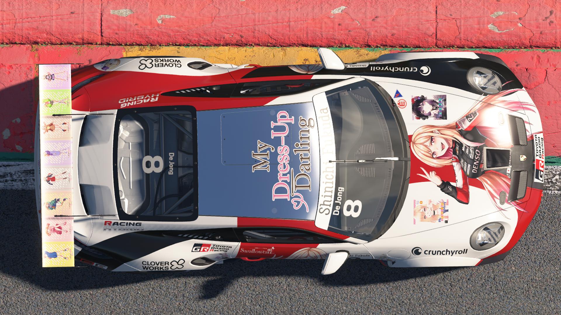 Preview of Marin Kitagawa GR Porsche 911 GT3 Cup (992) by Jasper De Jong