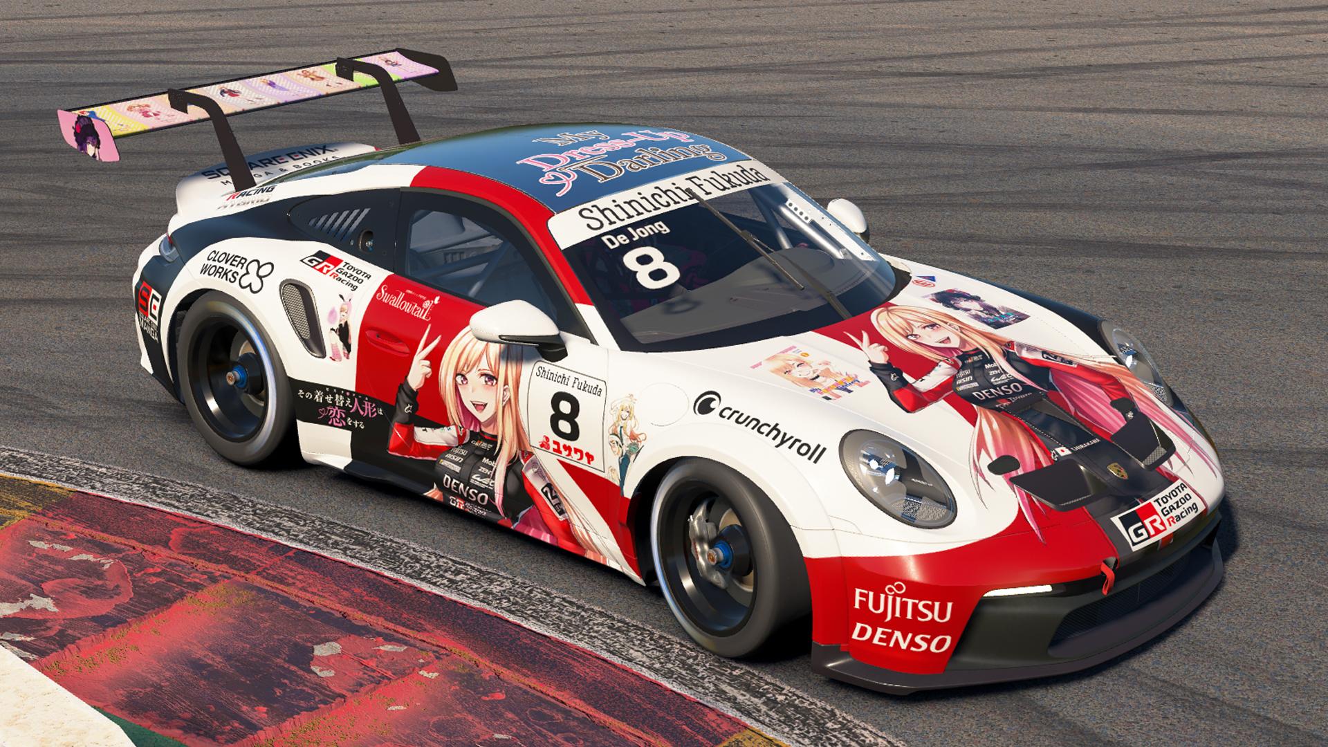 Preview of Marin Kitagawa GR Porsche 911 GT3 Cup (992) by Jasper De Jong