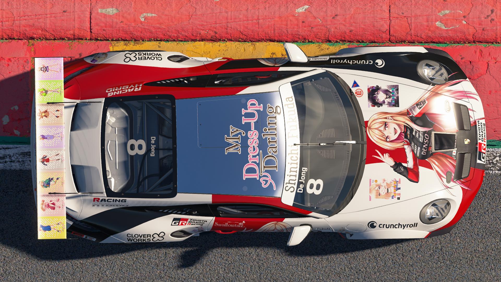 Preview of Marin Kitagawa GR Porsche 911 GT3 Cup (992) by Jasper De Jong