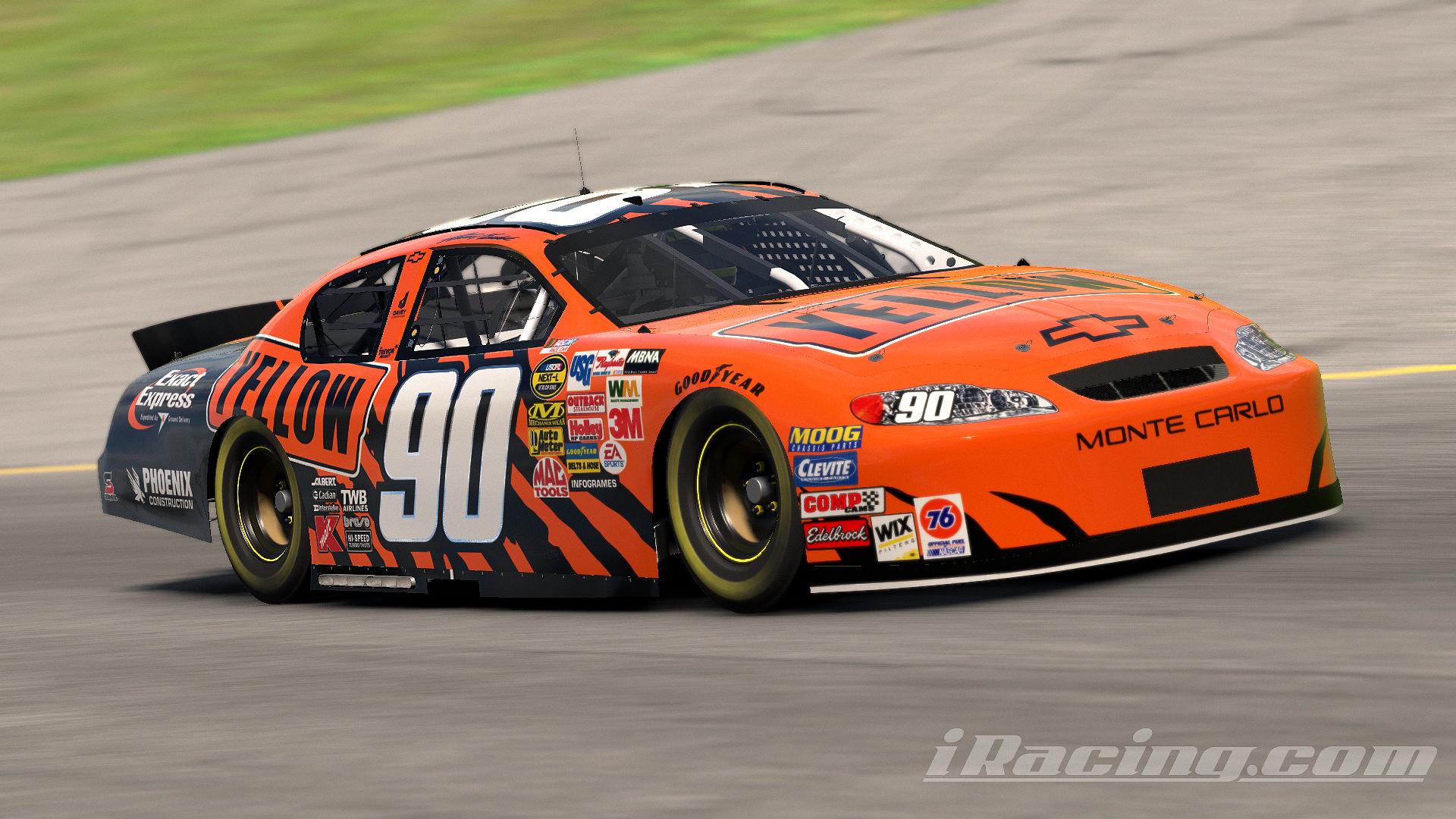 Preview of USORL Next-L Retro Series S3 - #90 Yellow Freight Chevrolet Monte Carlo (SW) by Steven Merzlak