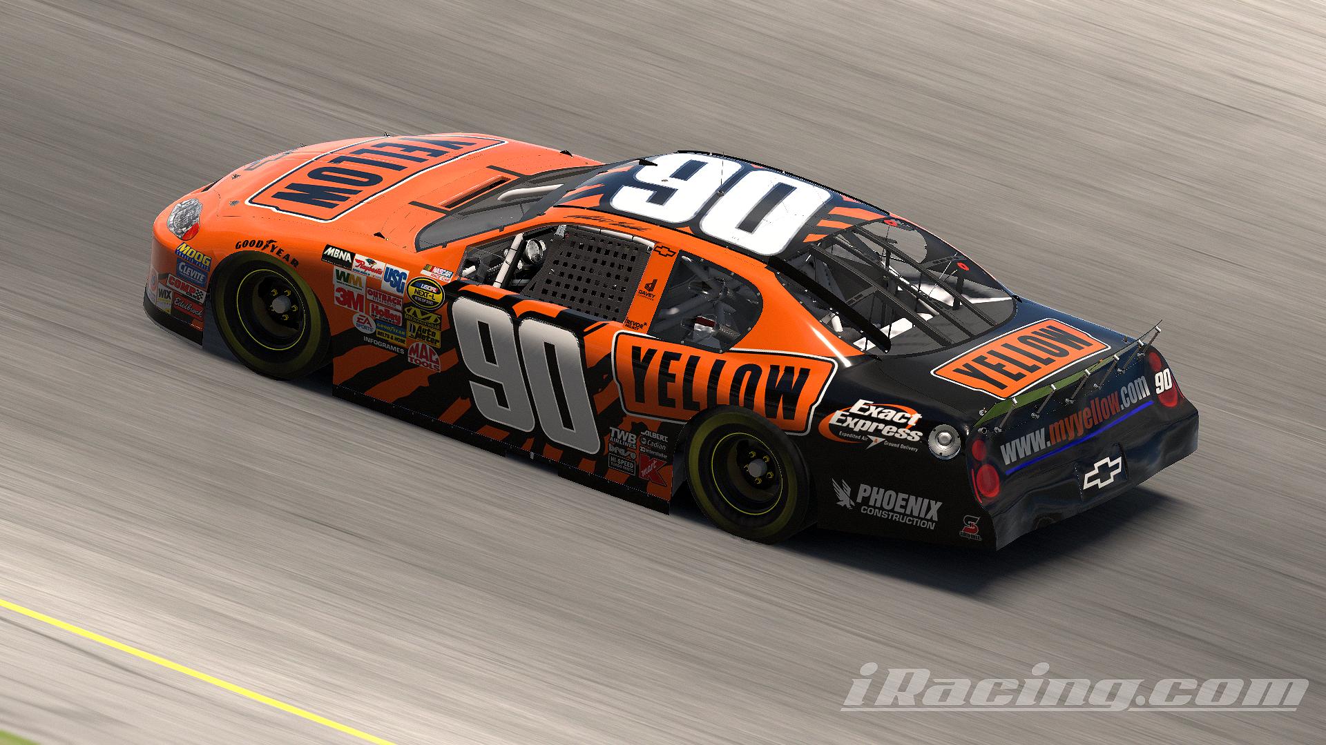 Preview of USORL Next-L Retro Series S3 - #90 Yellow Freight Chevrolet Monte Carlo (SW) by Steven Merzlak
