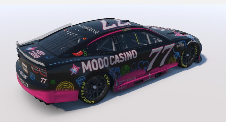 Preview of 2025 #77 Carson Hocevar Modo Casino by William M.