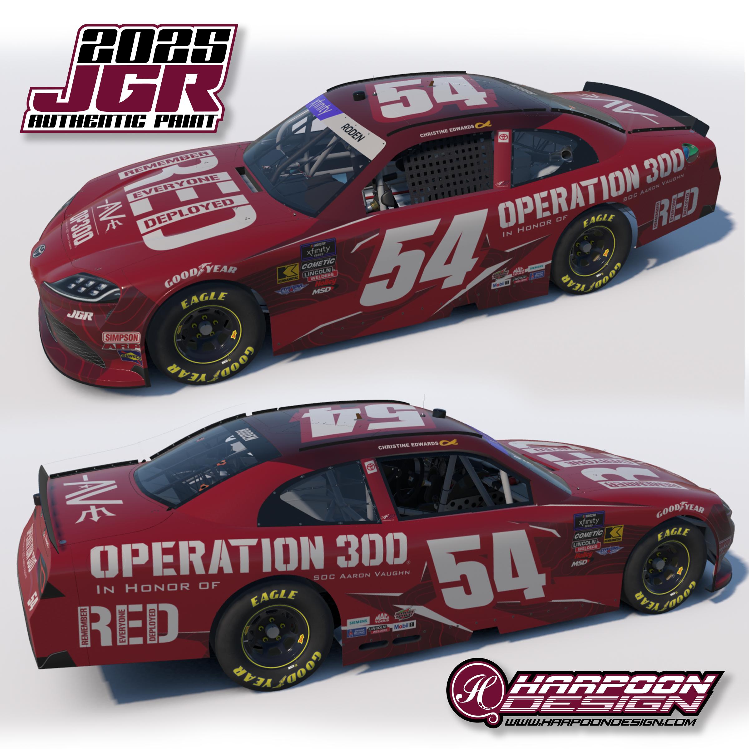 Preview of 2025 Taylor Gray Operation 300 Red Supra by Brantley Roden