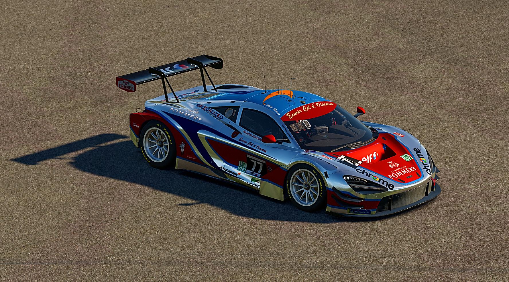 Preview of 2025 Ecurie 720 GT3 NxtGen soft chrome Mike by Mike Riedner