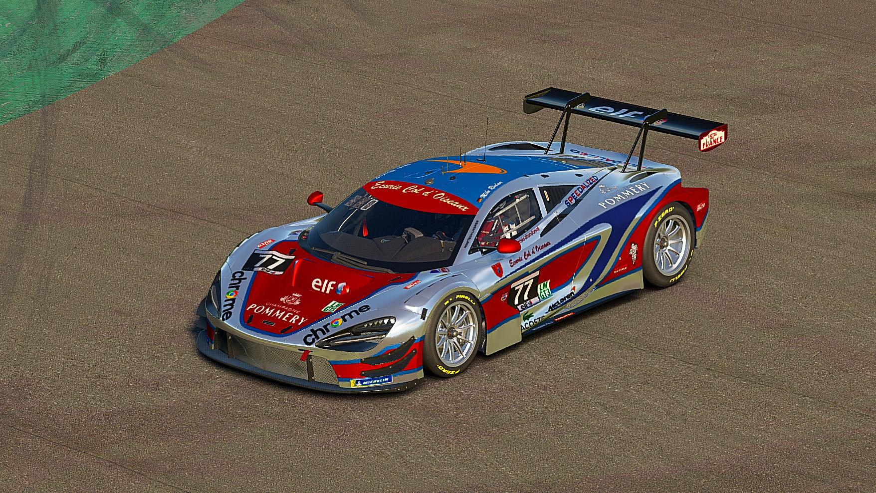 Preview of 2025 Ecurie 720 GT3 NxtGen soft chrome Mike by Mike Riedner