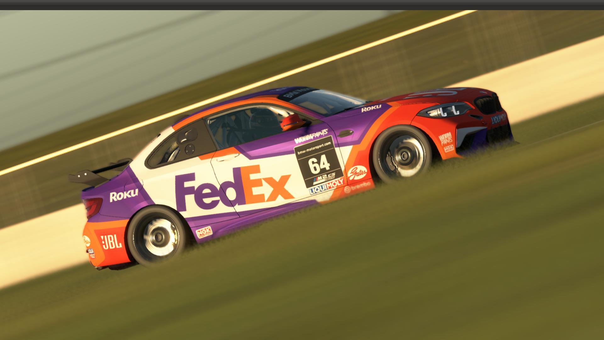 Preview of fedex / JBL BMW M2 CS Racing by Kyle S.