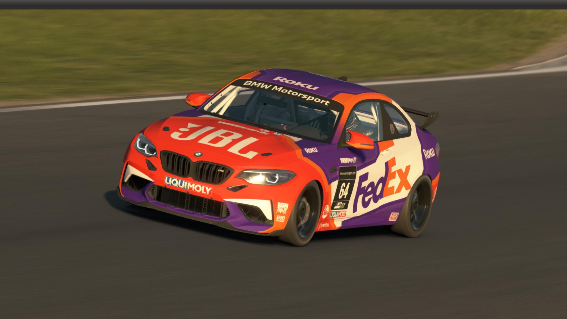 Preview of fedex / JBL BMW M2 CS Racing by Kyle S.