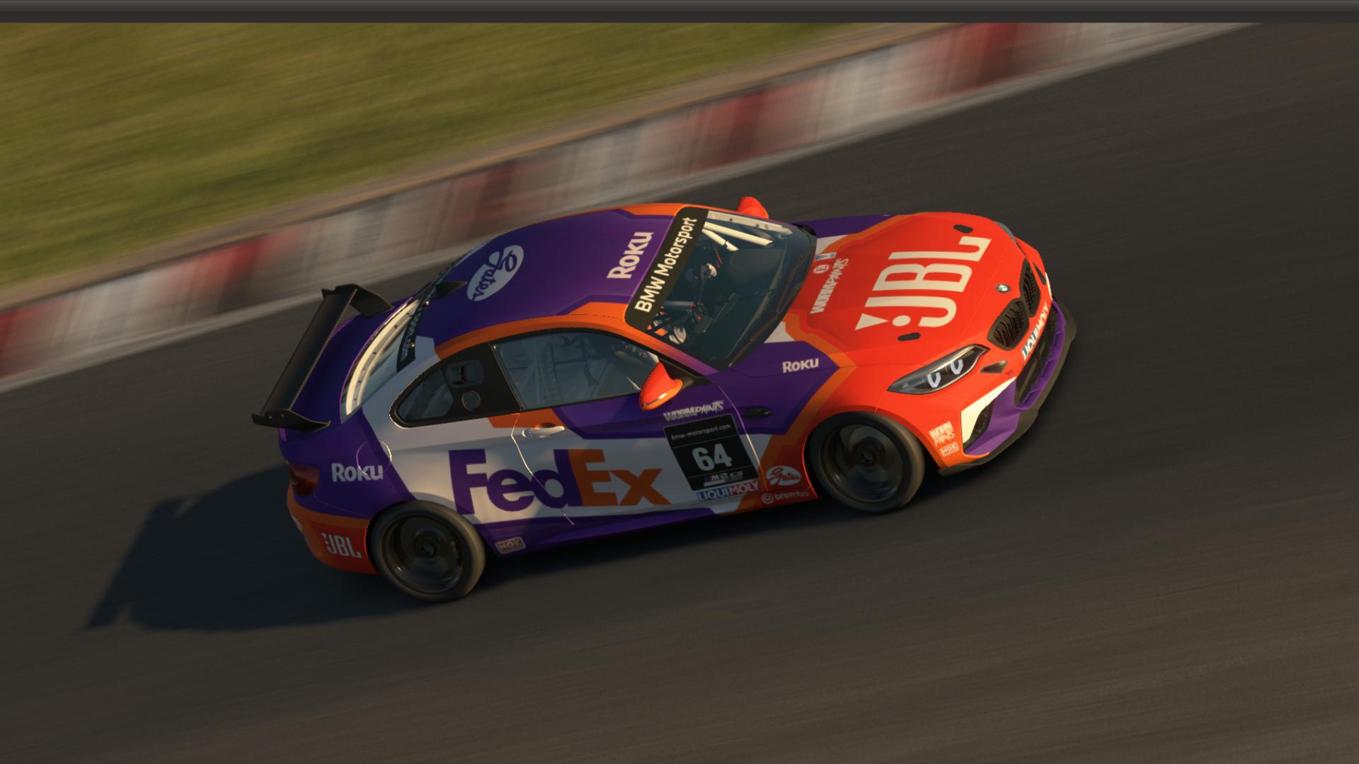 Preview of fedex / JBL BMW M2 CS Racing by Kyle S.