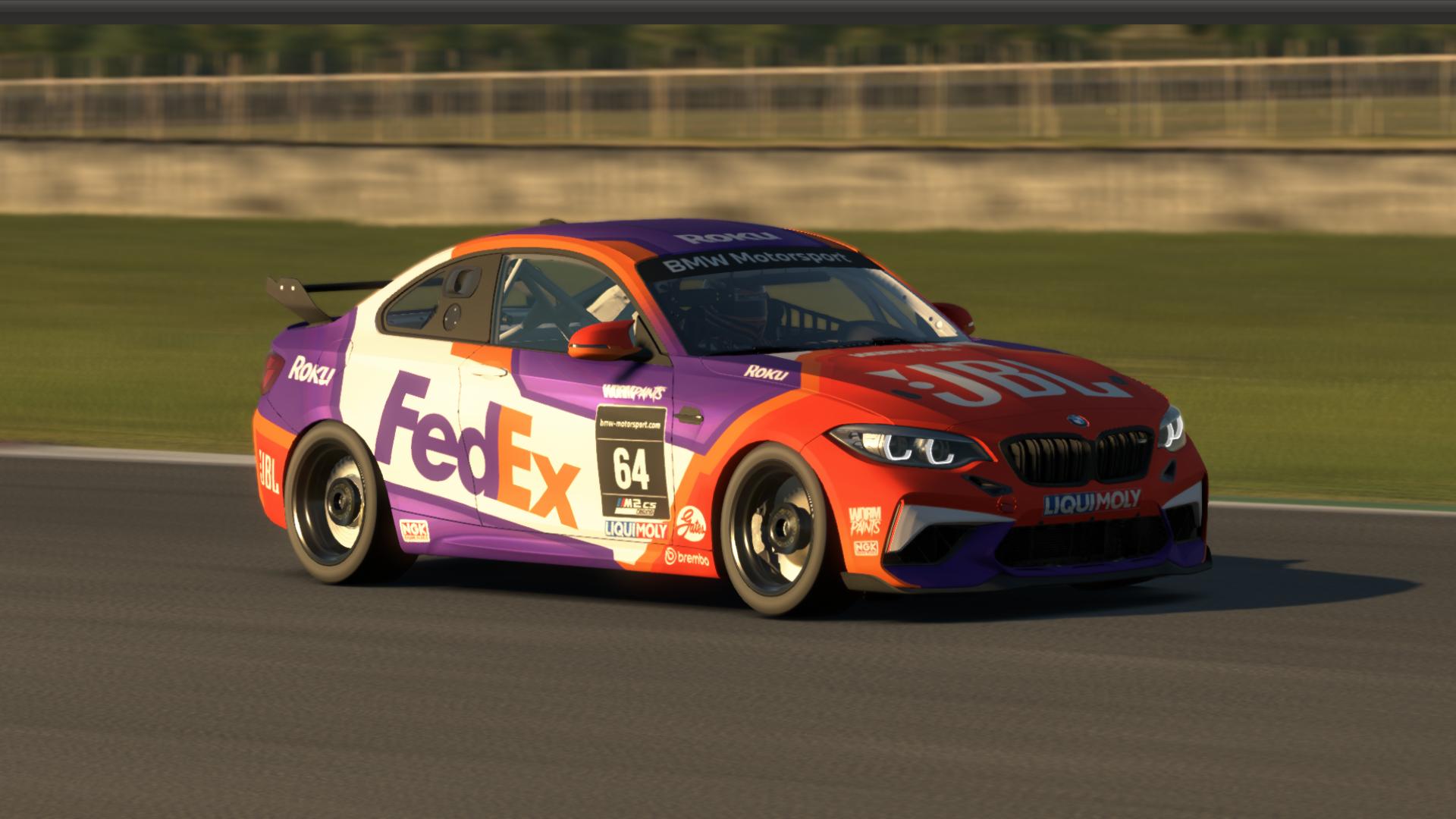 Preview of fedex / JBL BMW M2 CS Racing by Kyle S.