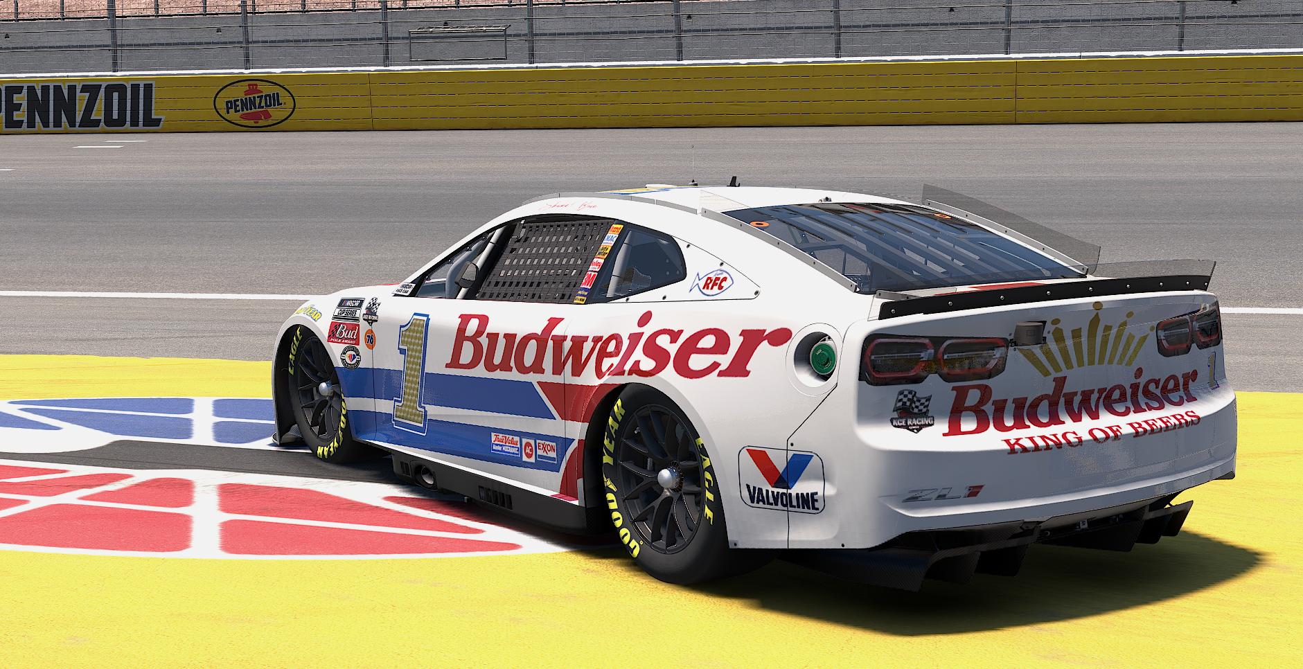 Preview of KCE Racing Budweiser Chevy #1 by Shane Buie