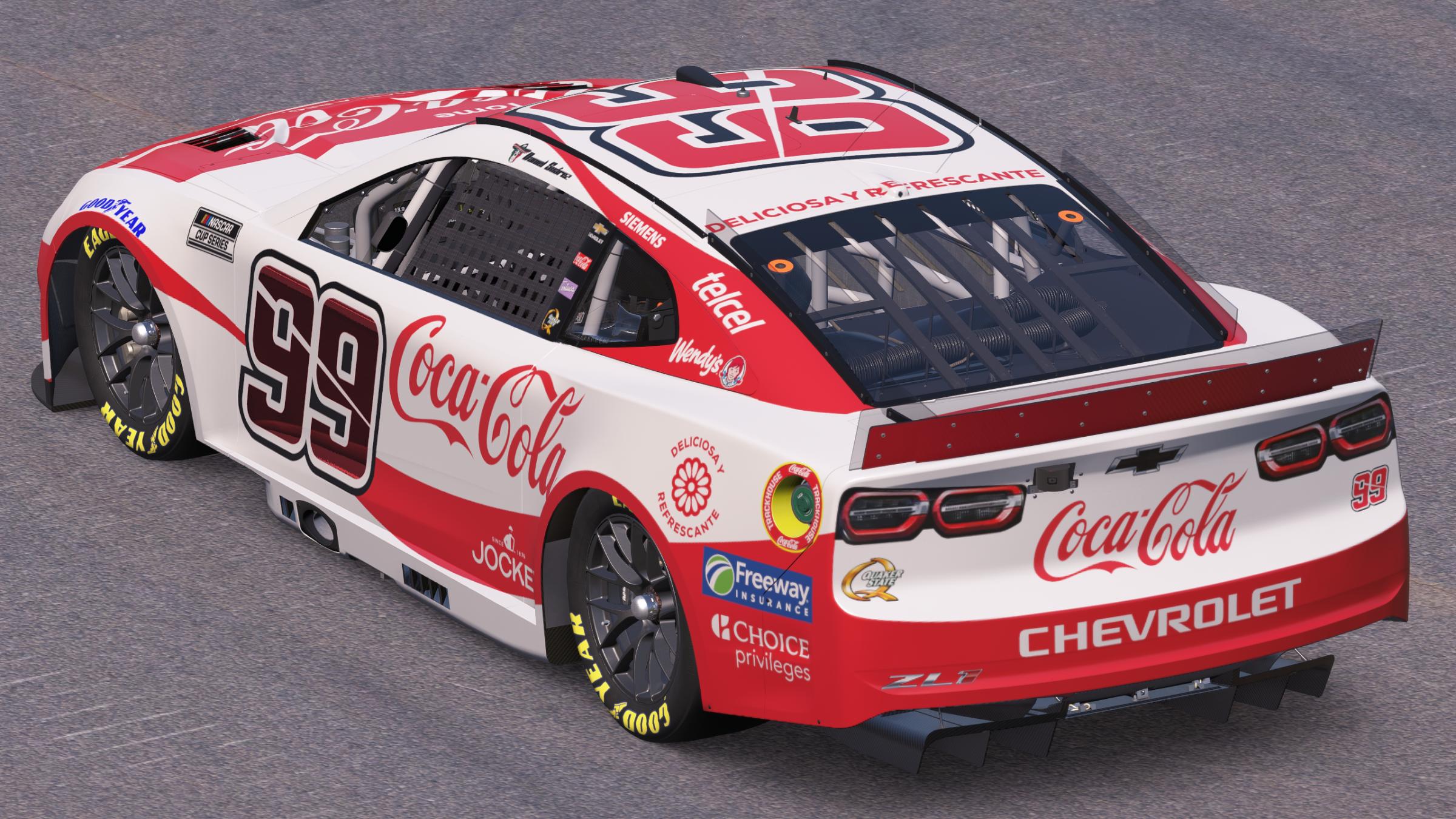 Preview of Daniel Suárez Trackhouse Racing Coca-Cola Hecho en México by Mick J.