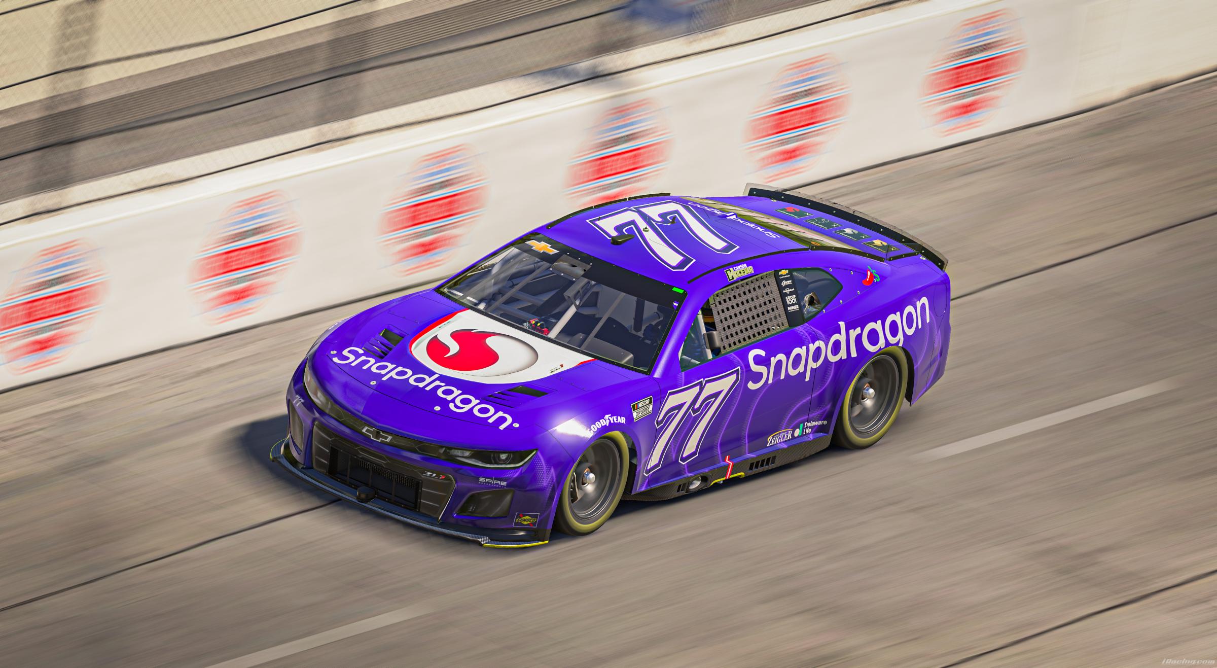 Preview of Snapdragon Carson Hocevar - Fantasy - Sim Stamped Numbers by Liam I Brotherton