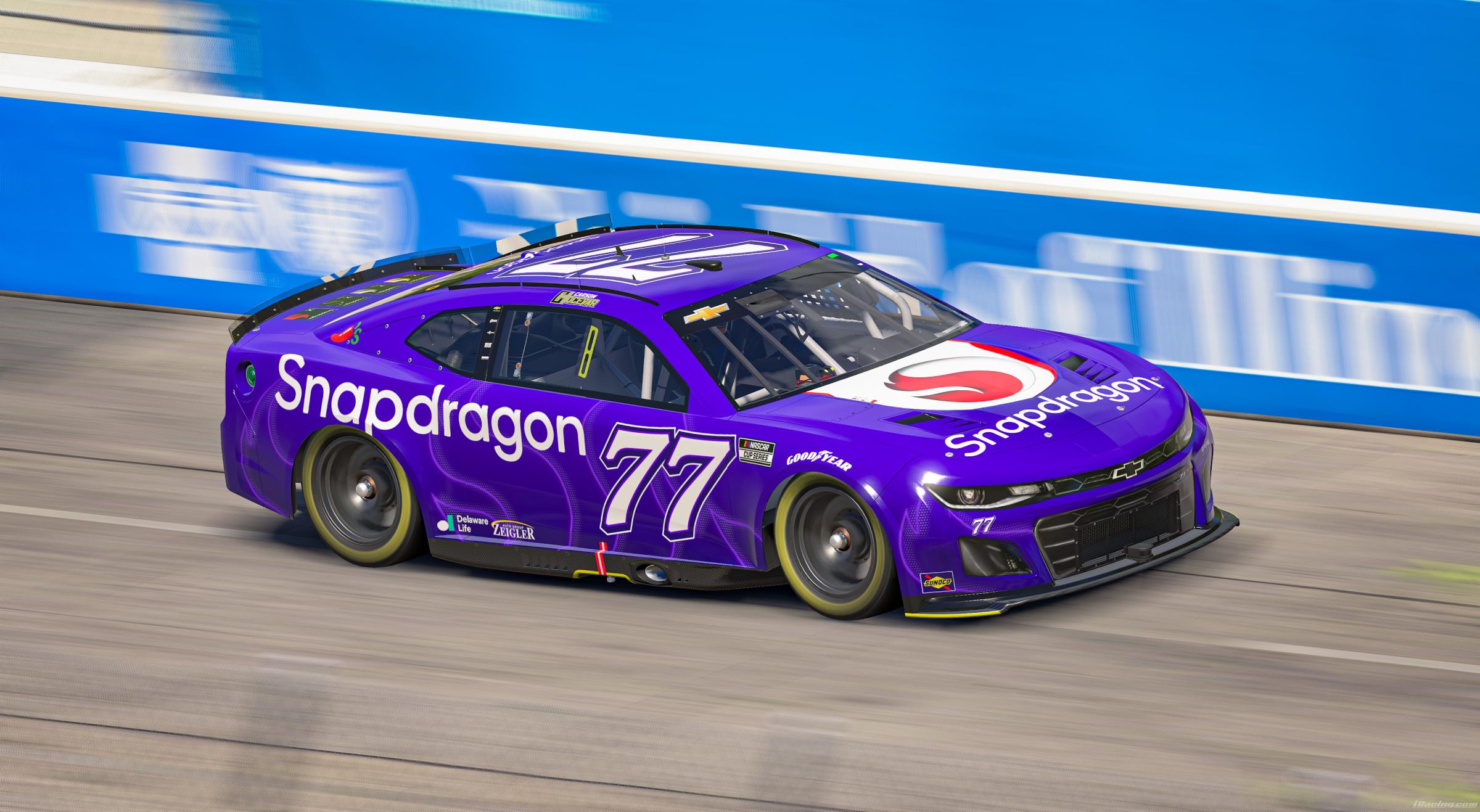 Preview of Snapdragon Carson Hocevar - Fantasy - Sim Stamped Numbers by Liam I Brotherton