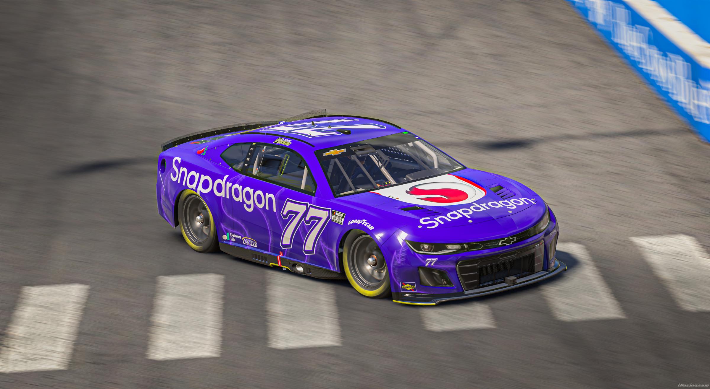 Preview of Snapdragon Carson Hocevar - Fantasy - Sim Stamped Numbers by Liam I Brotherton