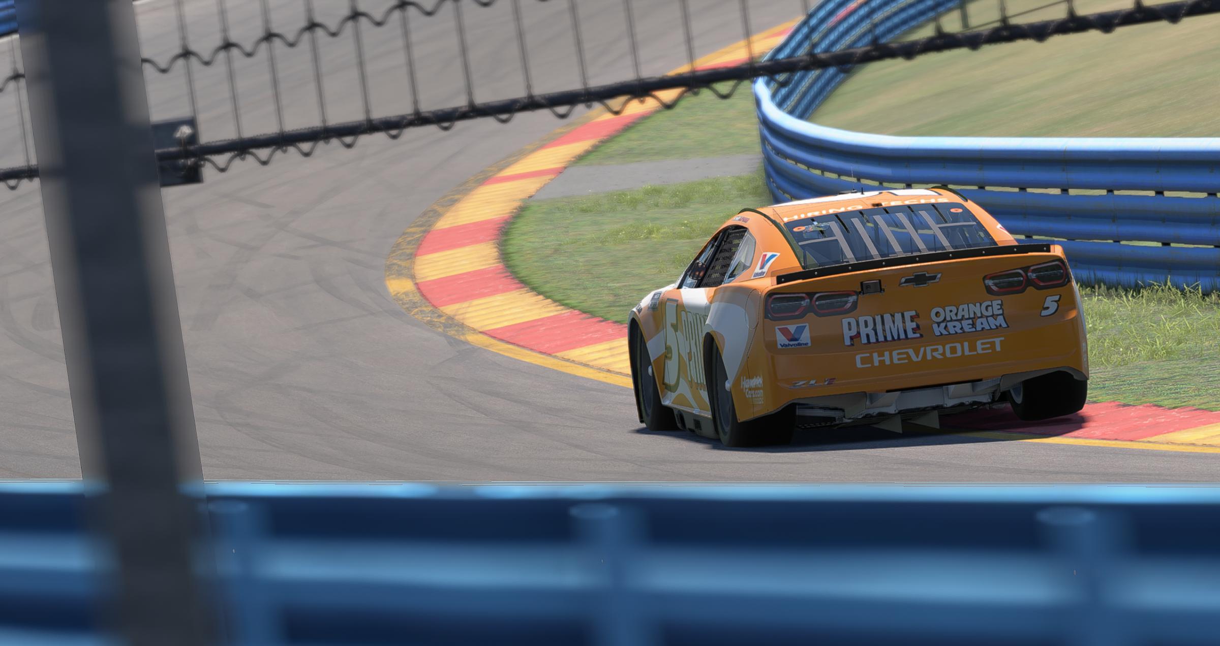 Preview of 2025 Kyle Larson #5 PRIME Orange Kream Chevrolet Camaro ZL1 (Concept)  by Andrew Abbott3