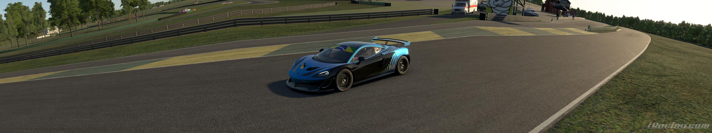 Preview of McLaren 570S GT4 Metalic Blue by William Lira