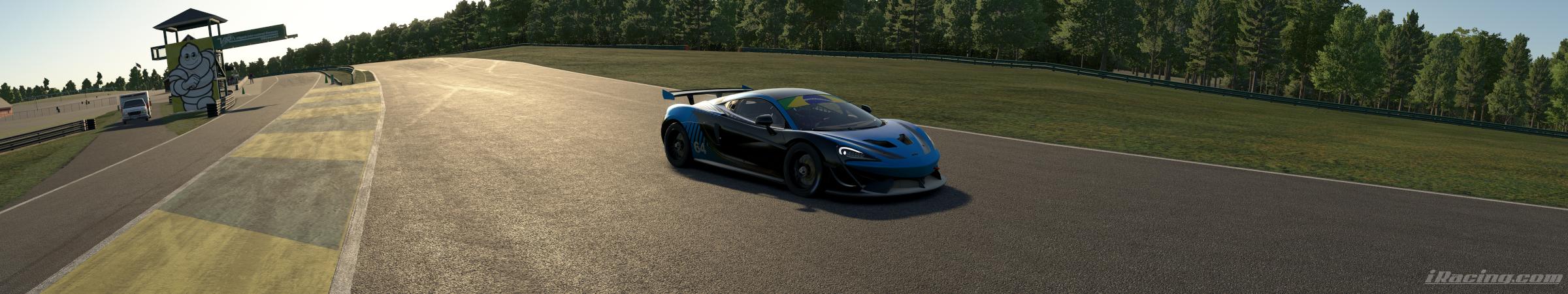 Preview of McLaren 570S GT4 Metalic Blue by William Lira