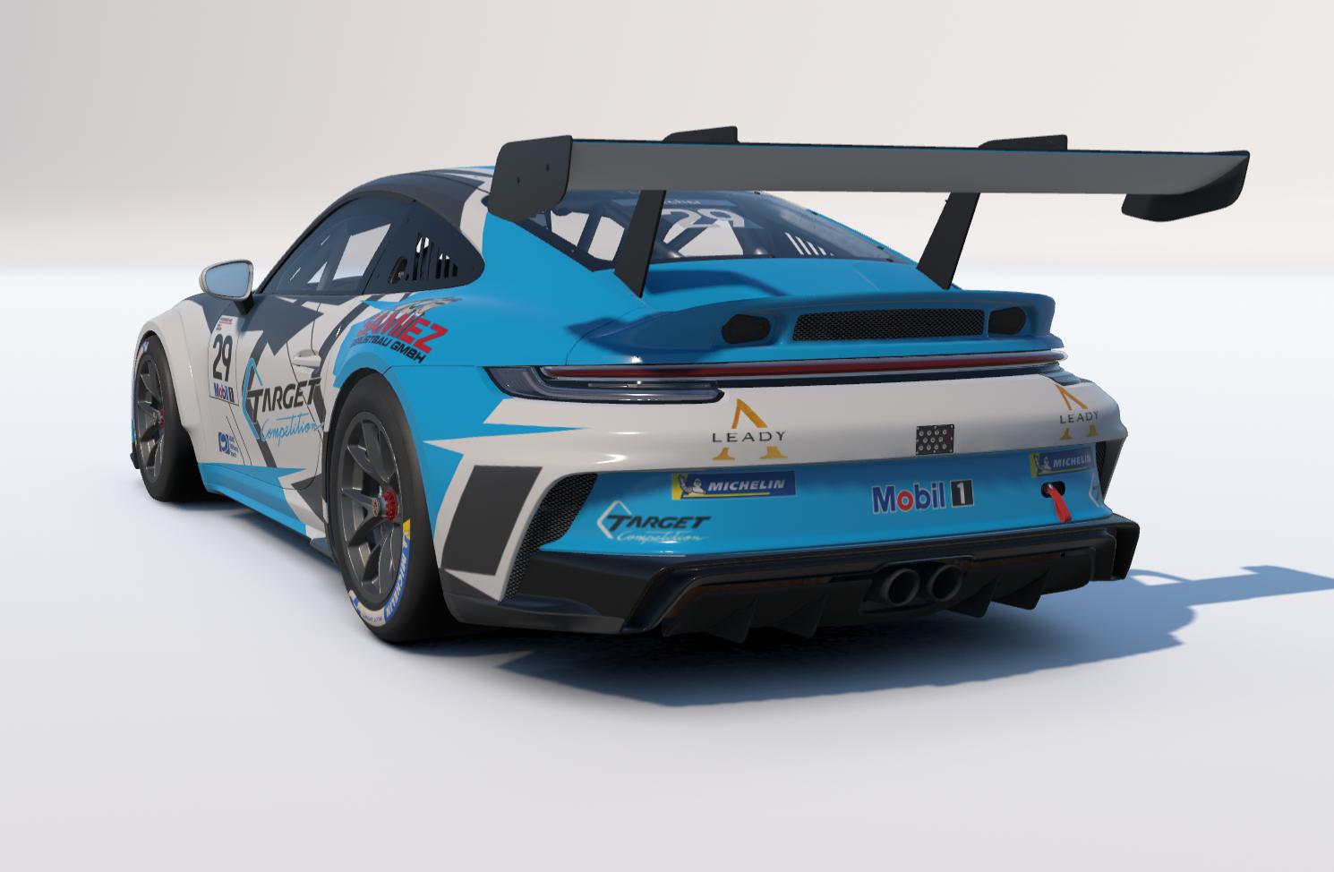 Preview of Janne Stiak Car #29 Target Competition - 2025 Porsche Mobil1 Supercup by Keith Archer