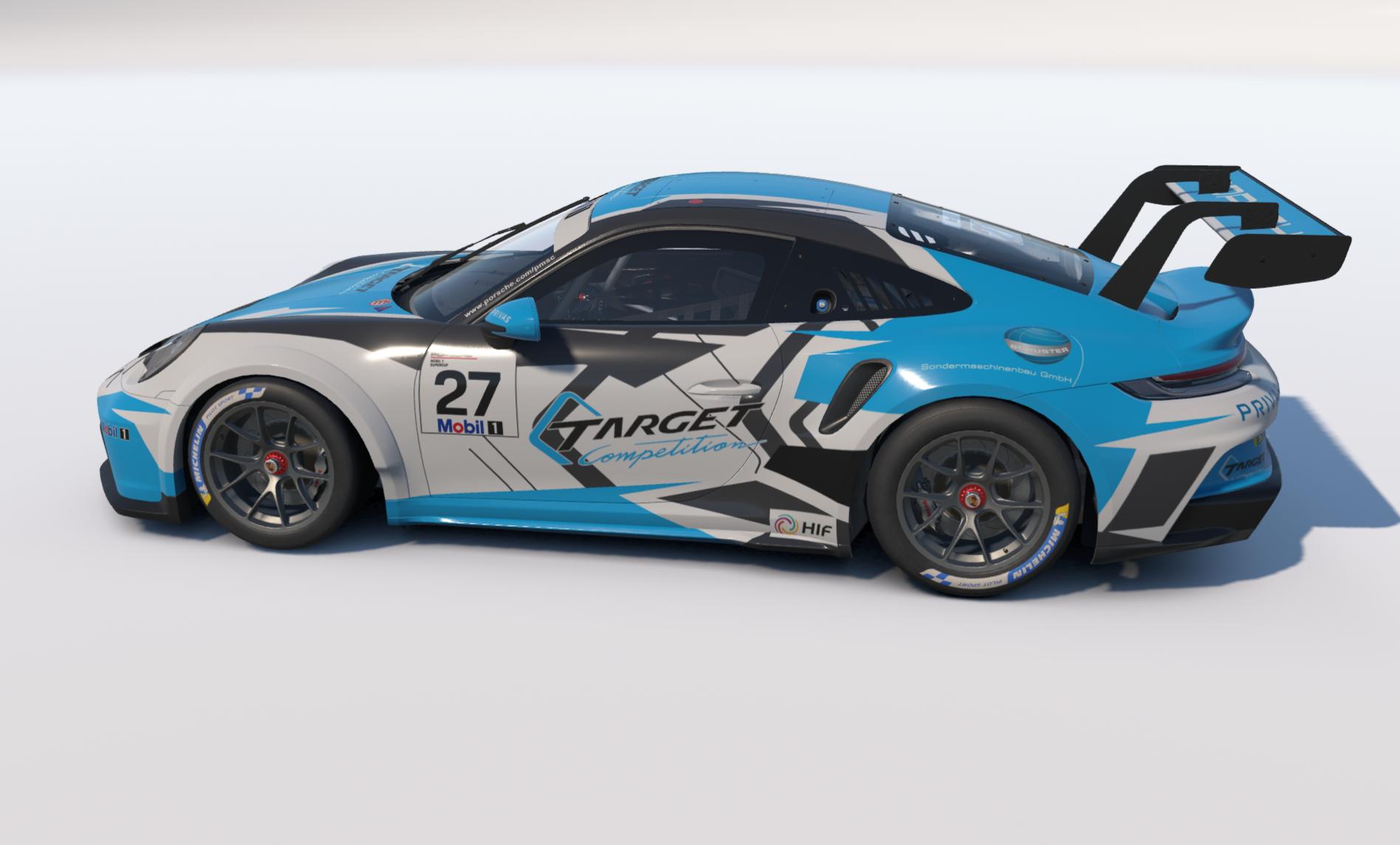 Preview of Alexander Tauscher Car #27 Target Competition - 2025 Porsche Mobil1 Supercup by Keith Archer
