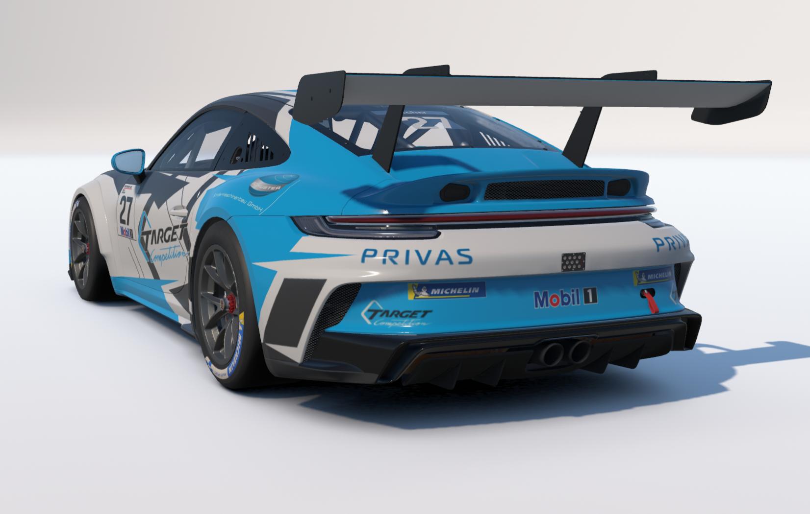 Preview of Alexander Tauscher Car #27 Target Competition - 2025 Porsche Mobil1 Supercup by Keith Archer