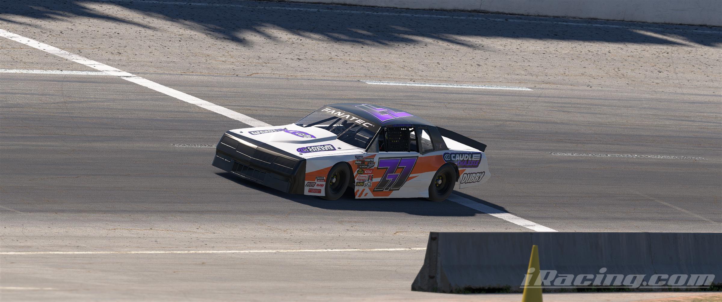 Preview of Eric Hudson CAUDLE Chassis #777 Street Stock by Jon Gutekunst