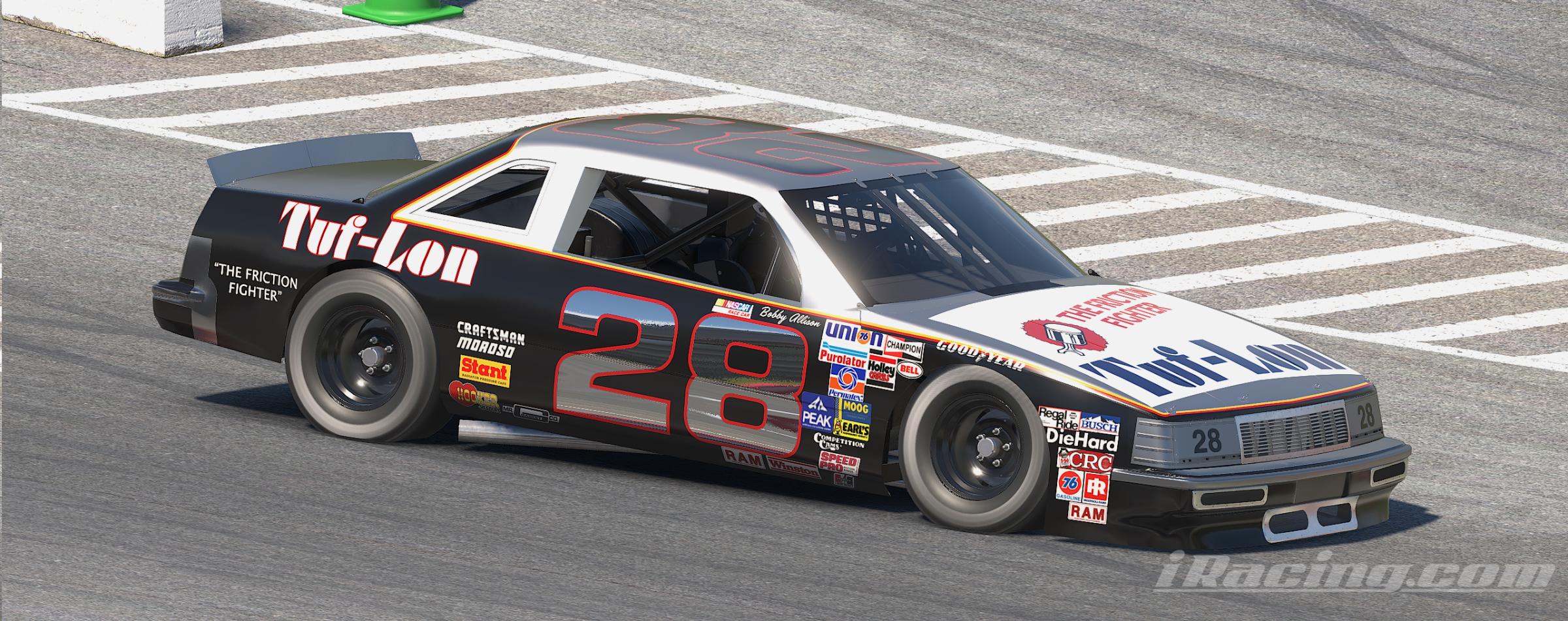 Preview of 1981 #28 Bobby Allison Tuf-Lon Pontiac - Winston Cup by William Goshen
