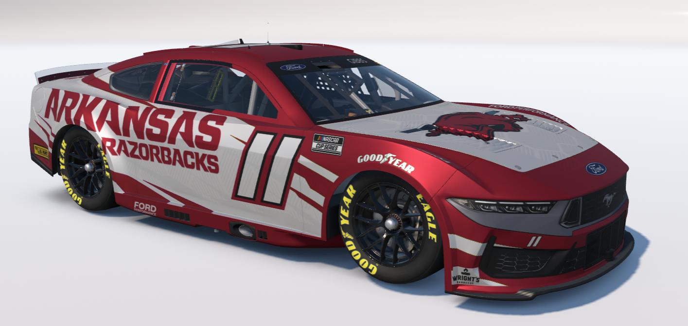 Preview of Arkansas Razorbacks - Next Gen Mustang by Cannon Gibbs
