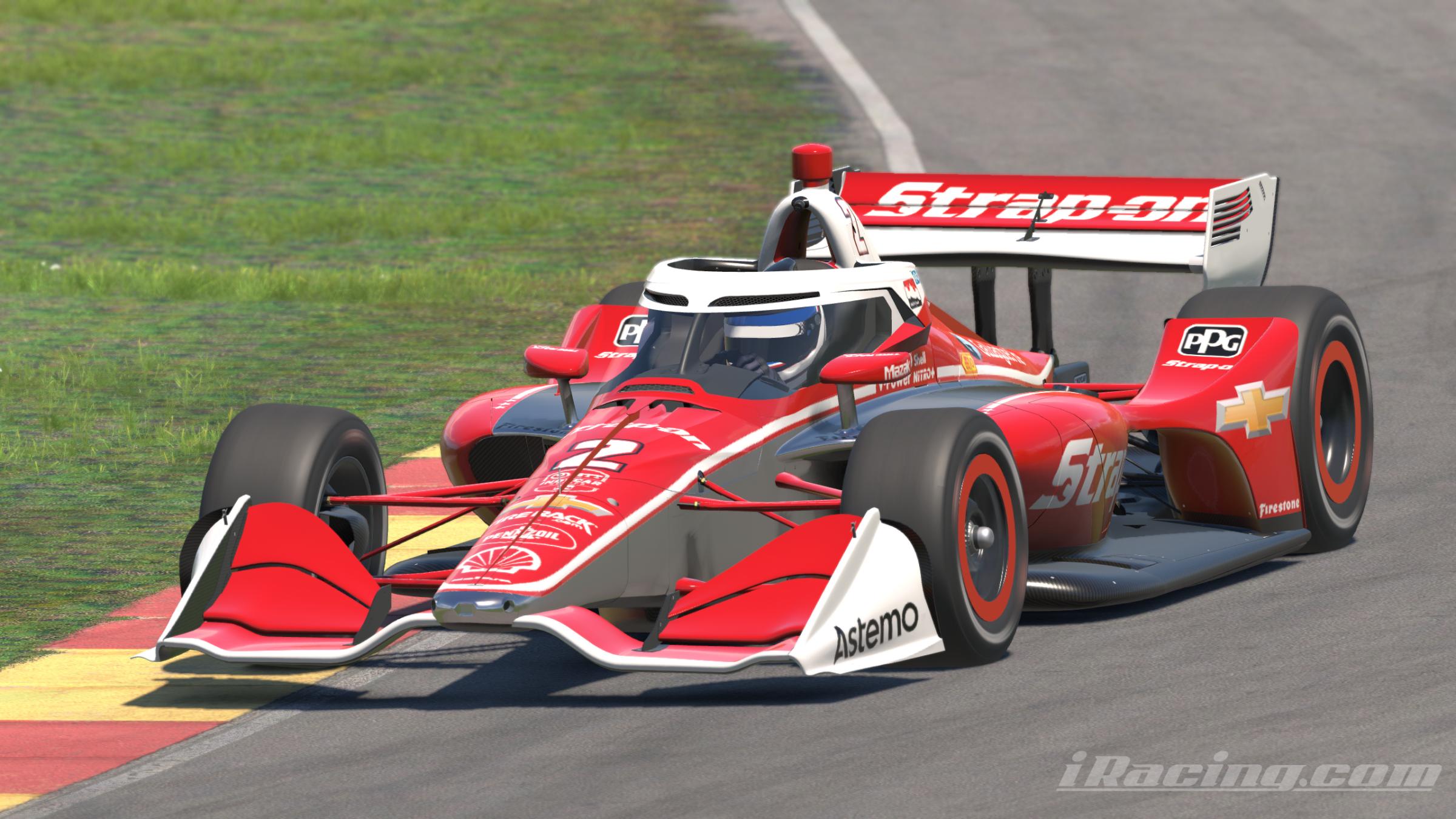 Preview of 2025 Strap-on car (Milwaukee 250 - Josef Newgarden) by Jackson Robillard