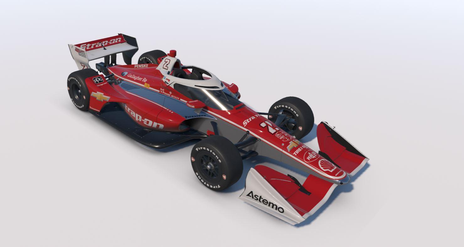 Preview of 2025 Strap-on car (Milwaukee 250 - Josef Newgarden) by Jackson Robillard
