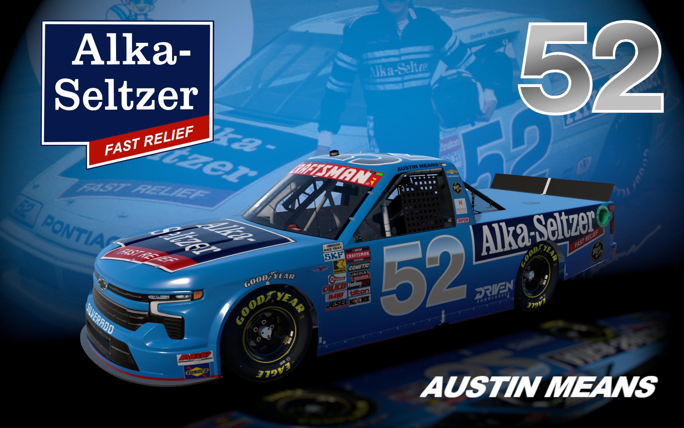 Preview of Austin Means 2025 Alka-Seltzer Chevy Silverado by Nathaniel O.