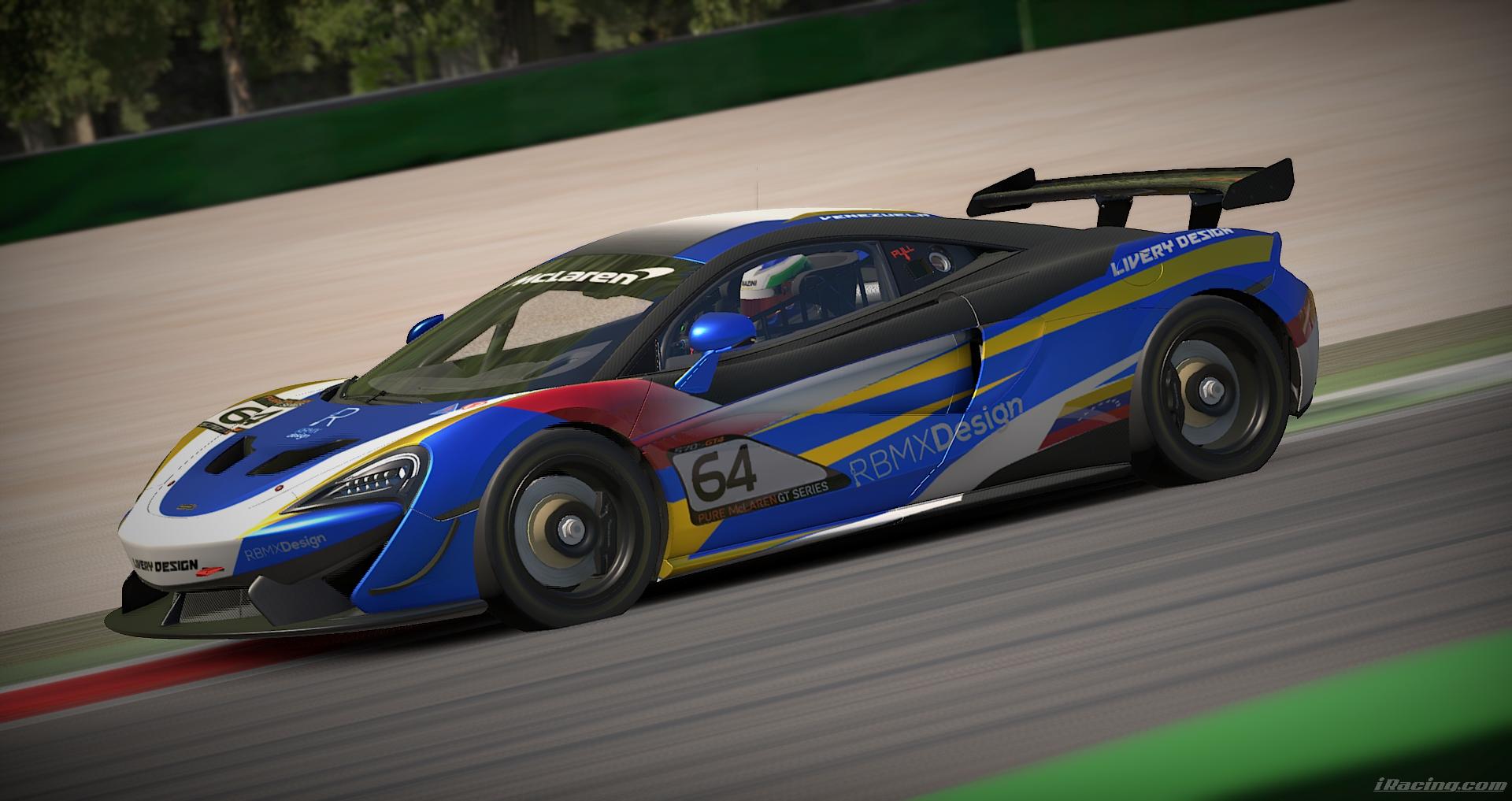 Preview of Livery RBMXDesign Venezuela  Mclaren 570s GT4 by Richard Caseres
