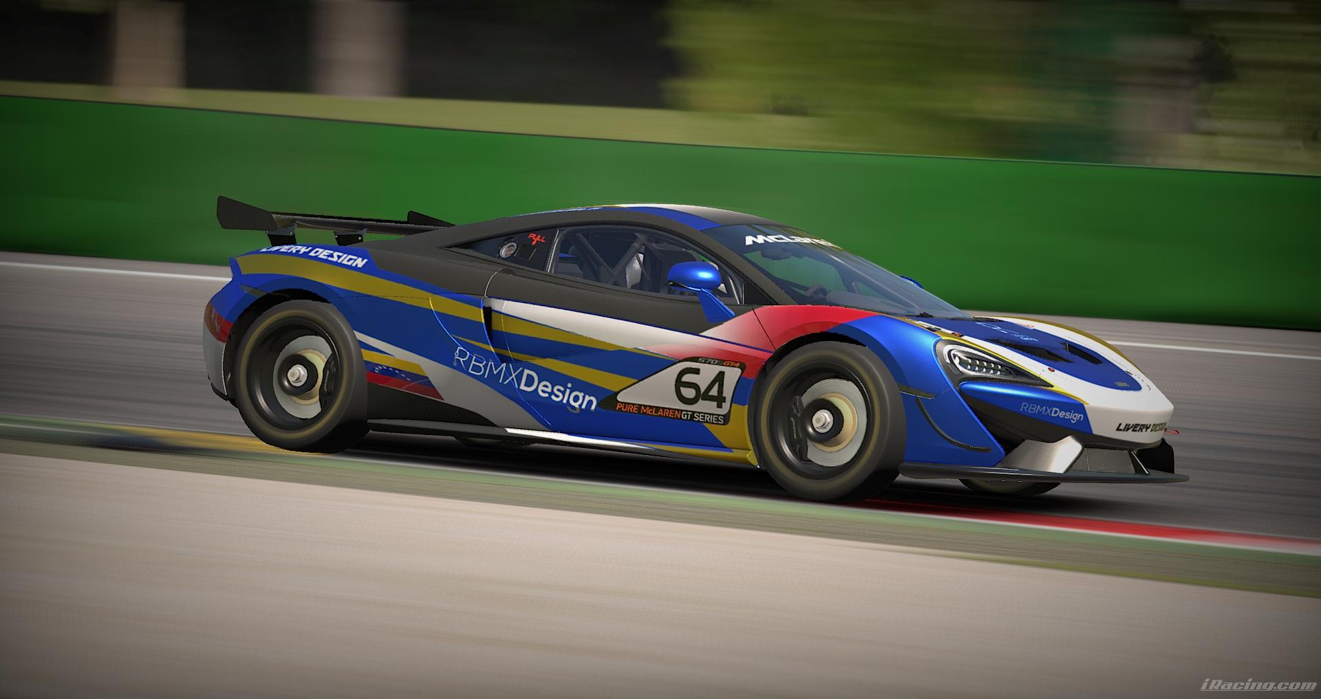 Preview of Livery RBMXDesign Venezuela  Mclaren 570s GT4 by Richard Caseres