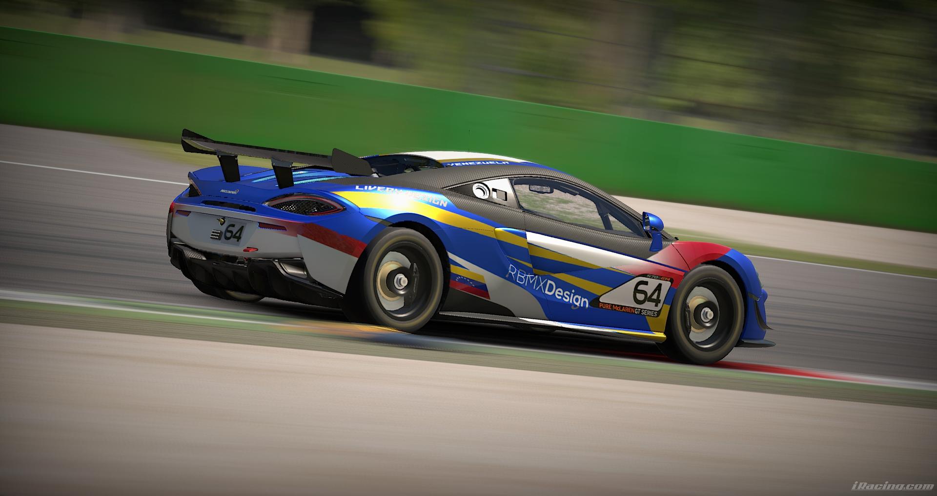 Preview of Livery RBMXDesign Venezuela  Mclaren 570s GT4 by Richard Caseres