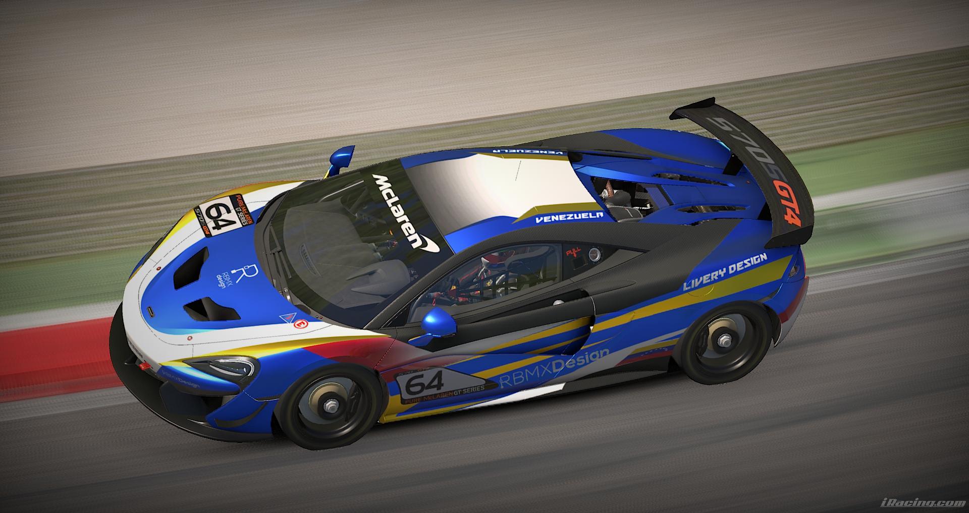 Preview of Livery RBMXDesign Venezuela  Mclaren 570s GT4 by Richard Caseres