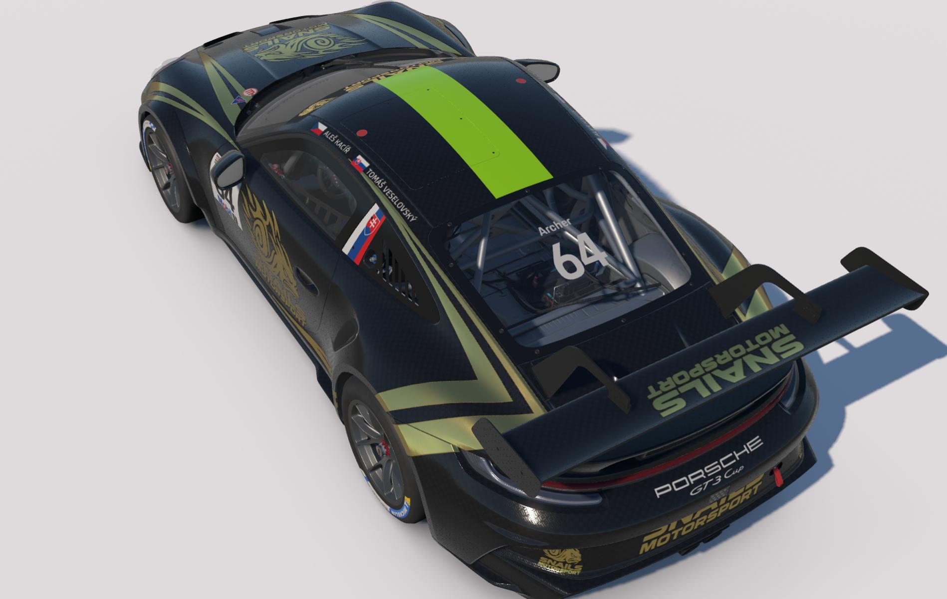 Preview of SNAILS MOTORSPORT Porsche 911 Cup (992) Final Version by Keith Archer