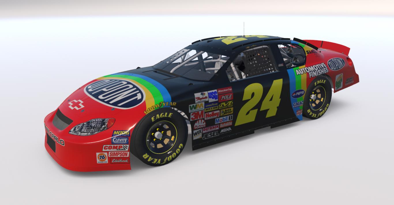 Preview of Jeff Gordon 2000 Dupont Axalta Byron Color Palette (No Number) by Will Bangs
