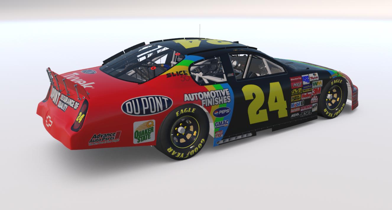 Preview of Jeff Gordon 2000 Dupont Axalta Byron Color Palette (Custom Number) by Will Bangs