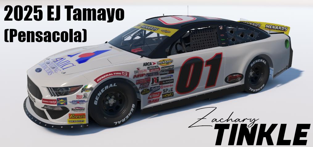 Preview of 2025 EJ Tamayo #01 AMICI Engineering Contractors by Zachary Tinkle