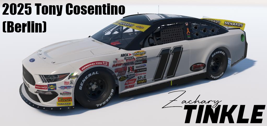Preview of 2025 Tony Cosentino #11 Tamayo Cosentino Racing by Zachary Tinkle