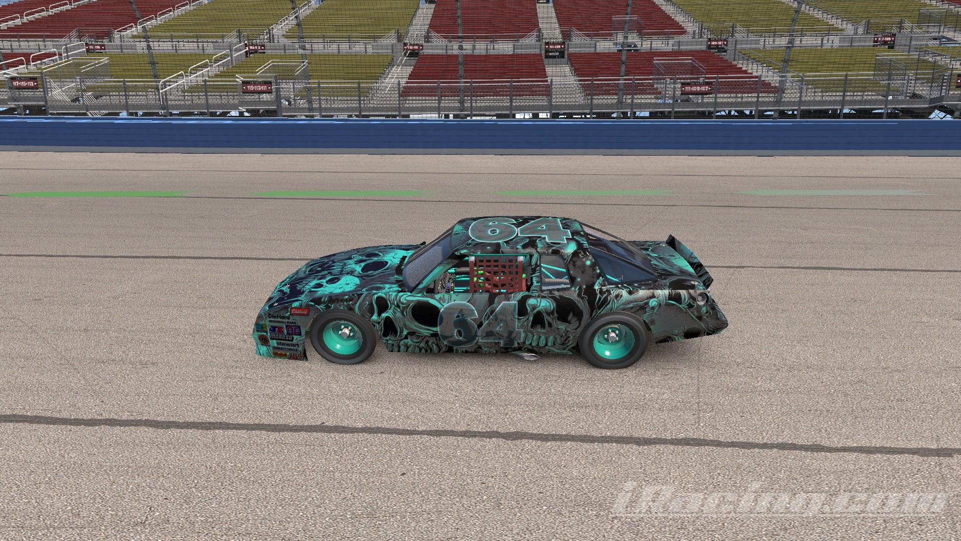 Preview of chevy 87 blue skulls by Josh Most