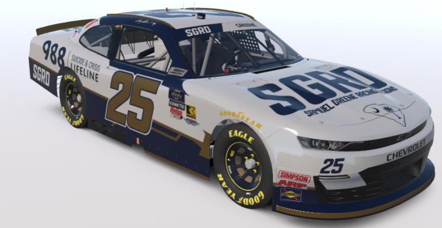 Preview of SGRD Xfinity Chevrolet (Custom 25) by Samuel Greene