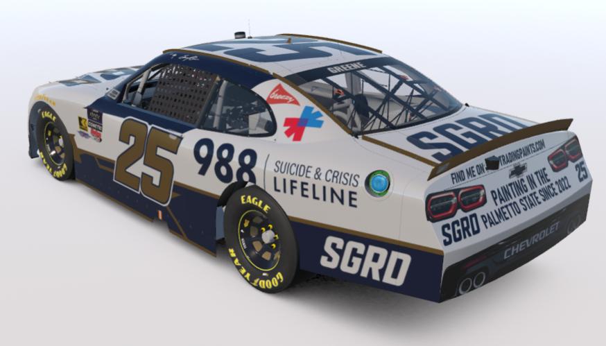 Preview of SGRD Xfinity Chevrolet (Custom 25) by Samuel Greene