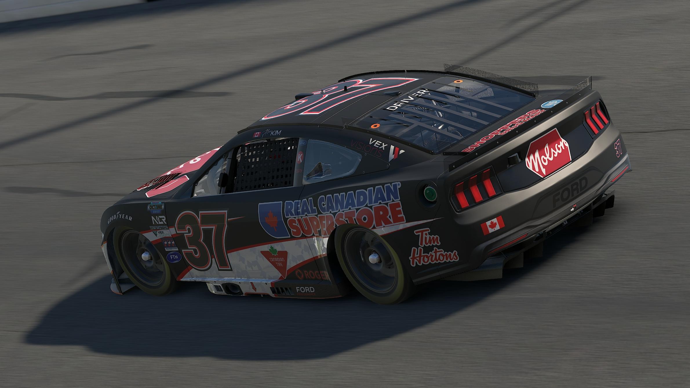 Preview of #37 Molson/Real Canadian Superstore Blackout (Octane Contigs) - Alex Kim - Next-Gen Ford Mustang by Eric McFarland